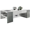COUCHTISCH Clip Blenden in Avola-Anthrazit - Anthrazit, Holzwerkstoff (60/118/37cm) - Vladon