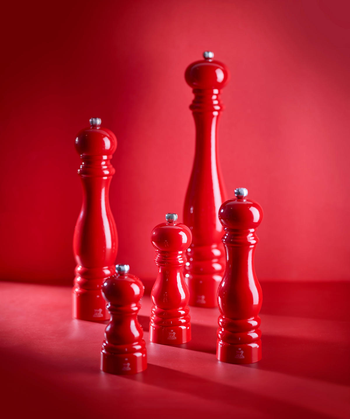 SALZMÜHLE Paris uSelect 30cm Buchenholz Passionsrot Zirkonia-Mahlwerk - Rot, Holz (6.7/30/6.7cm) - PEUGEOT