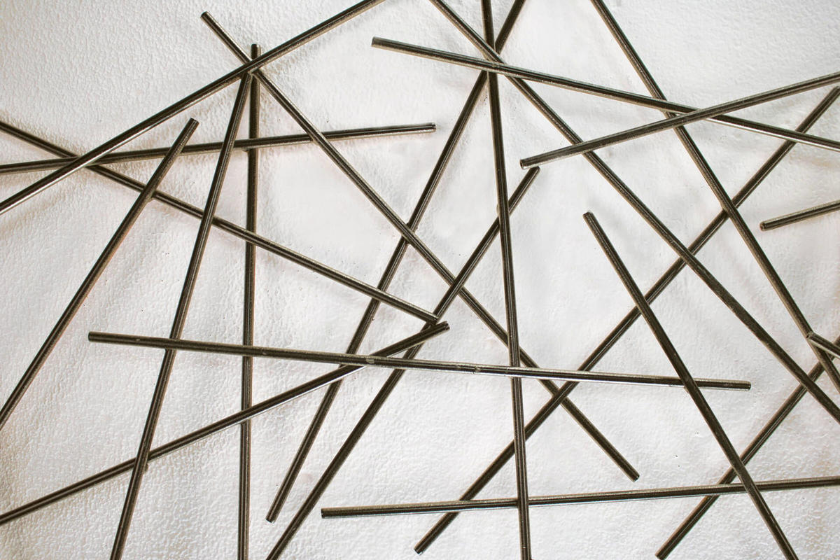 WANDDEKO Gold 150/50 cm - Goldfarben, Metall (1.6/50/4cm) - KUNSTLOFT