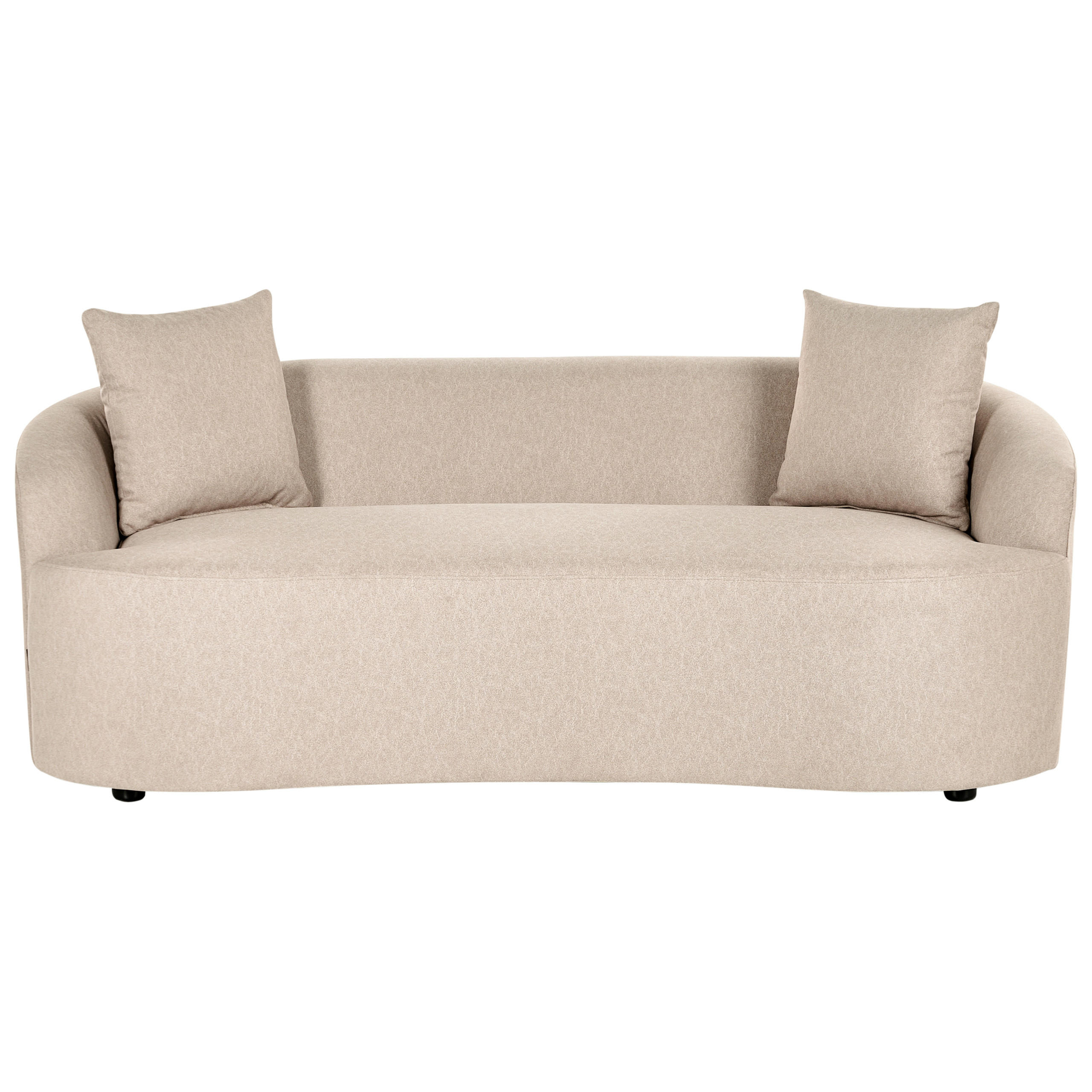 Beliani Sofa Beige 175x68x80 cm