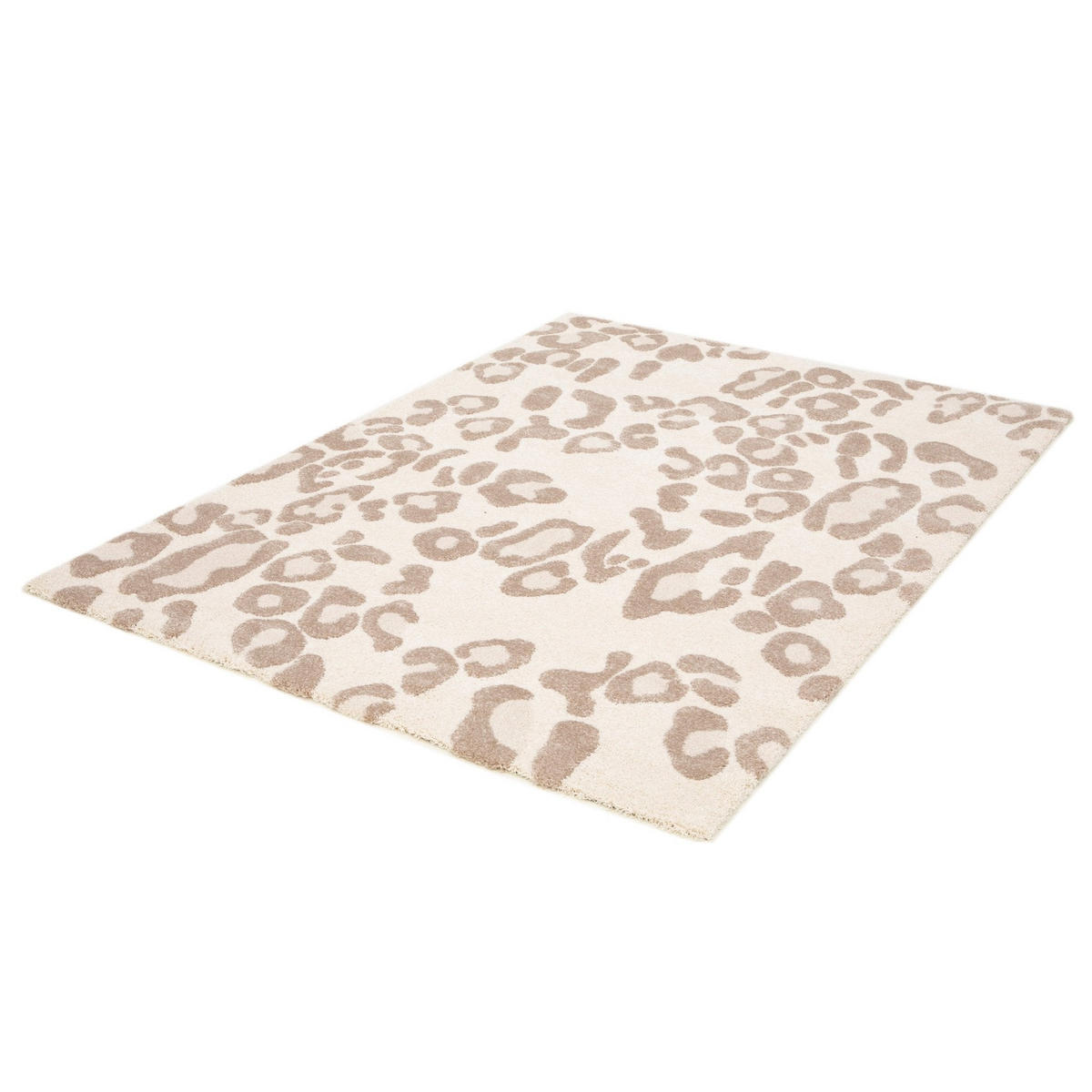 TEPPICH mit Leopardenmuster beige - Beige, Textil (160/230cm) - AFK Living