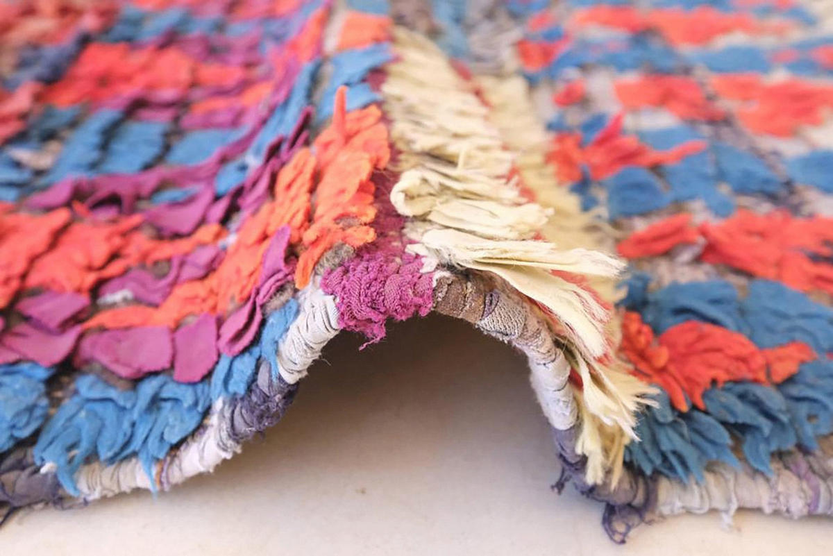 BERBERTEPPICH aus reiner Wolle 71x 168 cm - Multicolor, Textil (71/168cm) - AFK Living