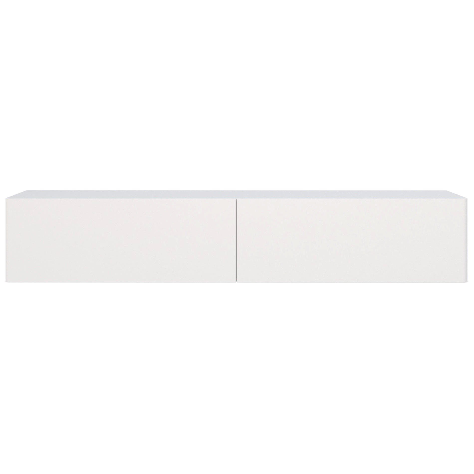 WANDKONSOLE Olio WEISS 110 CM - Weiß, Holzwerkstoff (110/17/41.6cm) - Selsey