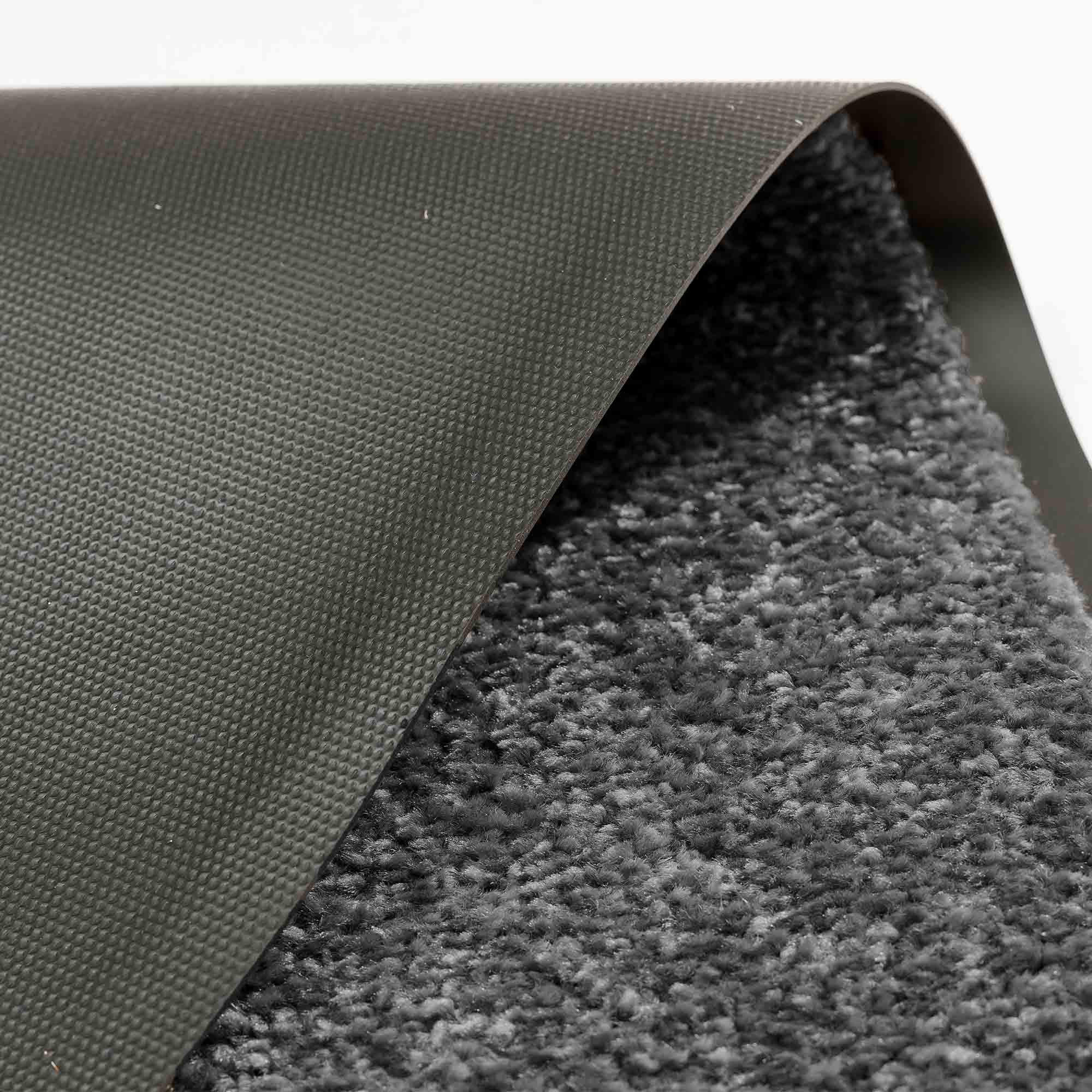 FUSSMATTE RUTSCHFEST PERLE - Grau, Textil (40/60cm) - Astra