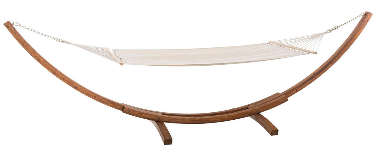 HÄNGEMATTE Stoff Creme - Creme, Textil (120/107/400cm) - CLP