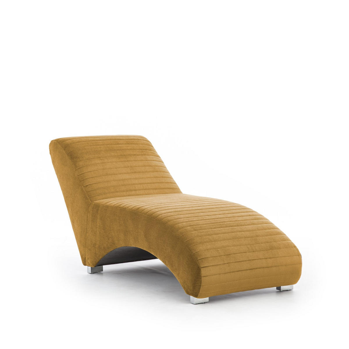 RELAXLIEGE Abramo In Kronos - Currygelb, Holzwerkstoff/Textil (73/80/170cm) - Fun Möbel