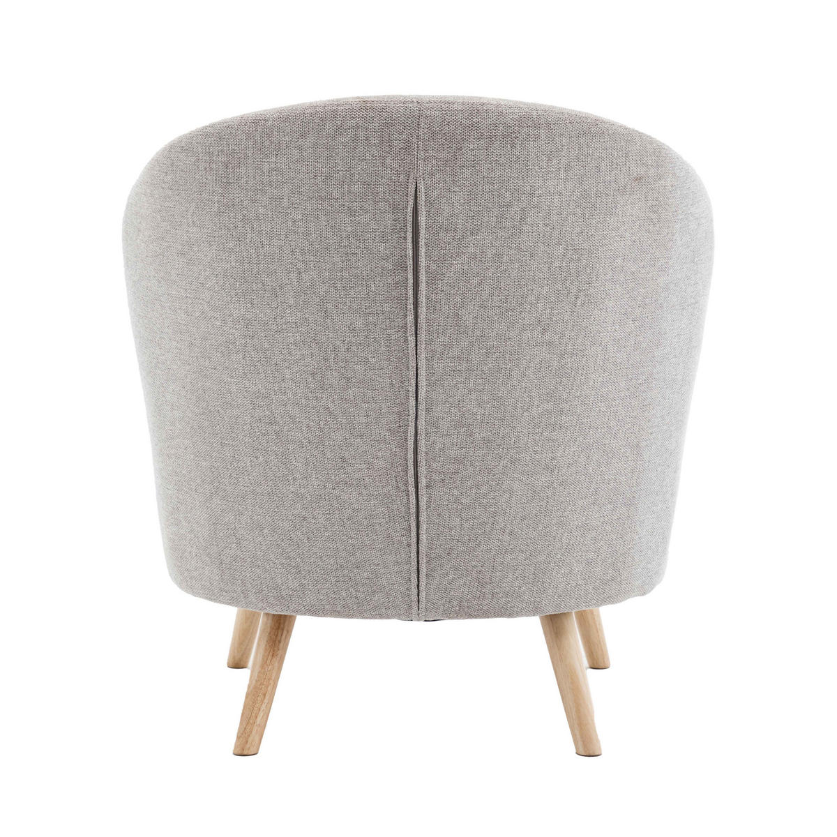 RELAXSESSEL, Beige - Beige, Textil (73/79/74cm) - Oviala