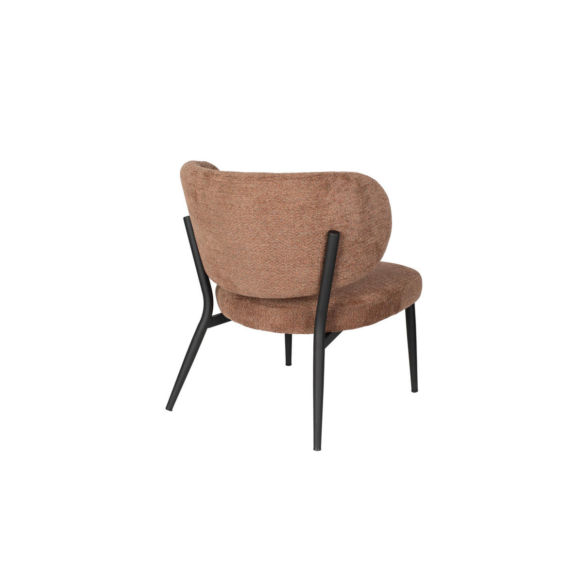 SESSEL Sanne Sessel/ Orange/ Grau - Orange/Grau, Textil (62/76/72cm) - Housecraft Living
