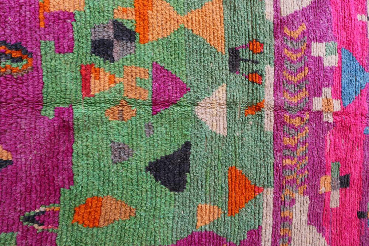 BERBERTEPPICH aus reiner Wolle 180x 249 cm - Multicolor, Naturmaterialien (180/249cm) - AFK Living