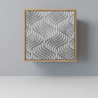 SIDEBOARD CONCRETE MOVEMENT, Eichefarben, 57,5x42x57,5 cm, Ohne Füße - Eichefarben/Multicolor, Holzwerkstoff (57.5/57.5/42cm) - SpaceRebels