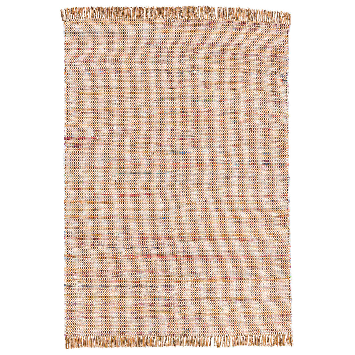 BAUMWOLLE NATUR TEPPICH CAYENNE - Braun, Textil (90/160cm) - Pergamon