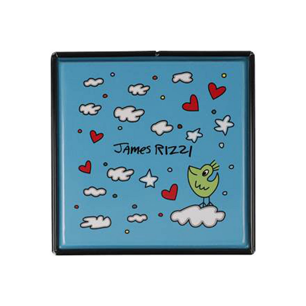 TEEDOSE James Rizzi - Summer in the City, Metall, Bunt, 0.6 L - Multicolor, Metall (7.5/11/7.5cm) - Goebel