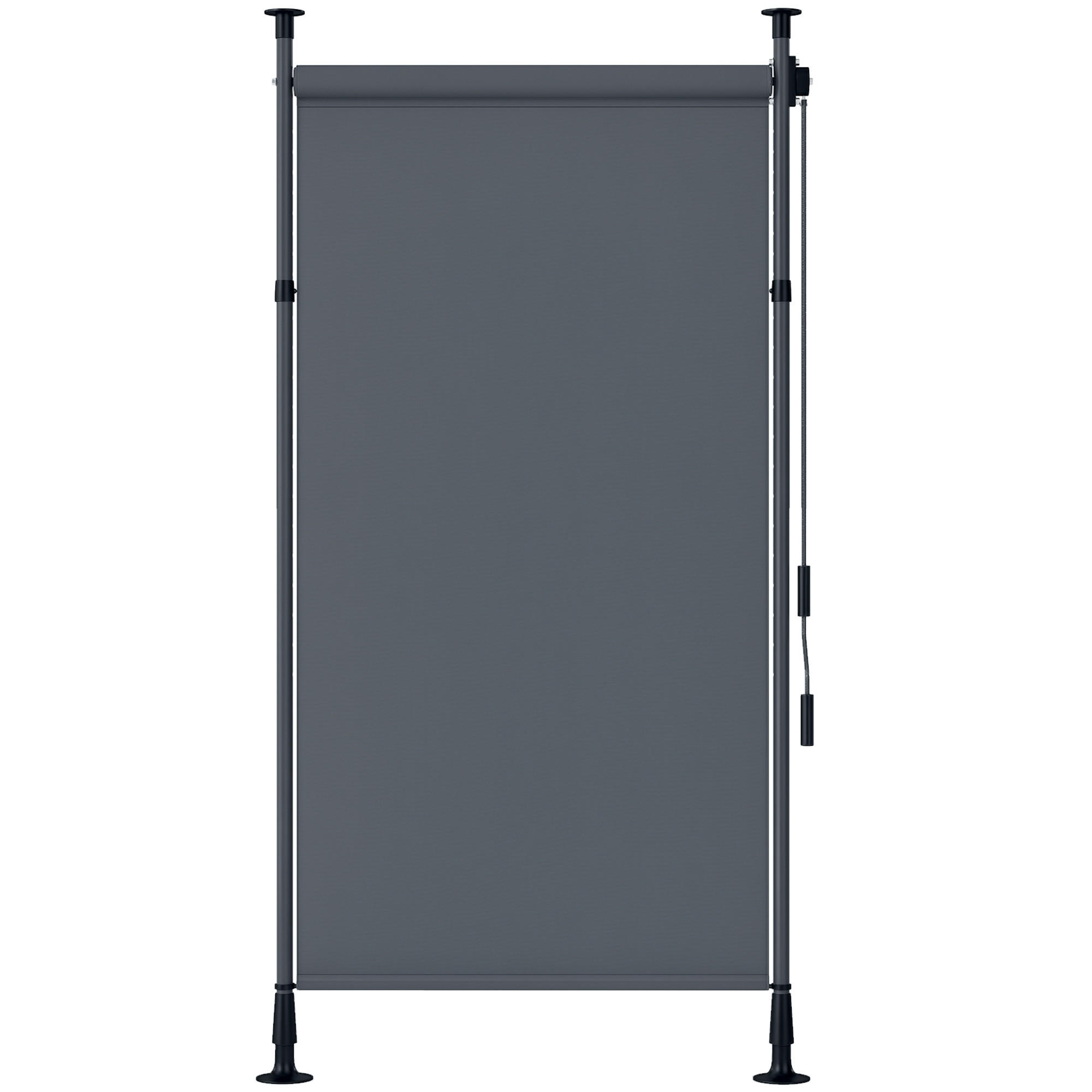 MARKEISE freistehende DE-10618 Dunkelgrau - Dunkelgrau, Metall (2.8/310/150cm) - ComfortXL