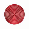 TISCHUNTERLAGE Metallisch Ø 40 cm - Rot, Kunststoff (40cm) - Douceur d´intérieur