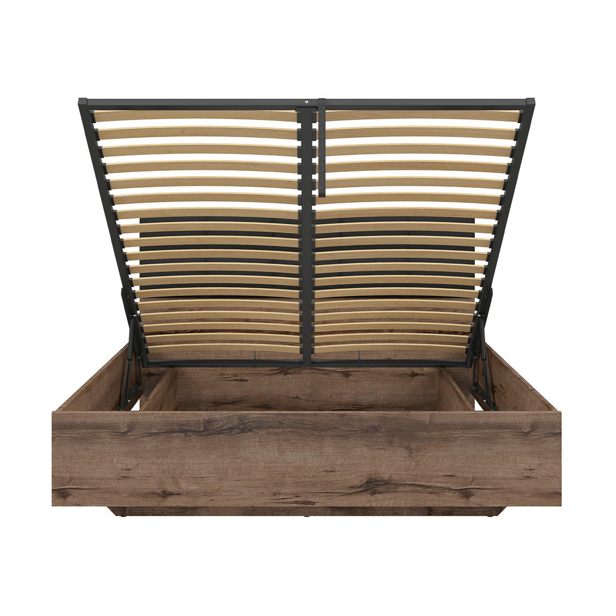 BOXSPRING POSTEL 160/200 Romane Dřevo - hnědá, kompozitní dřevo (160/200cm) - Petits-meubles