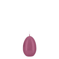 EIKERZEN Klarlack Antique Pink 60 x Ø 45 mm, 6 Stück - Altrosa, Paraffin (4.5/6/6cm) - Kopschitz Kerzen