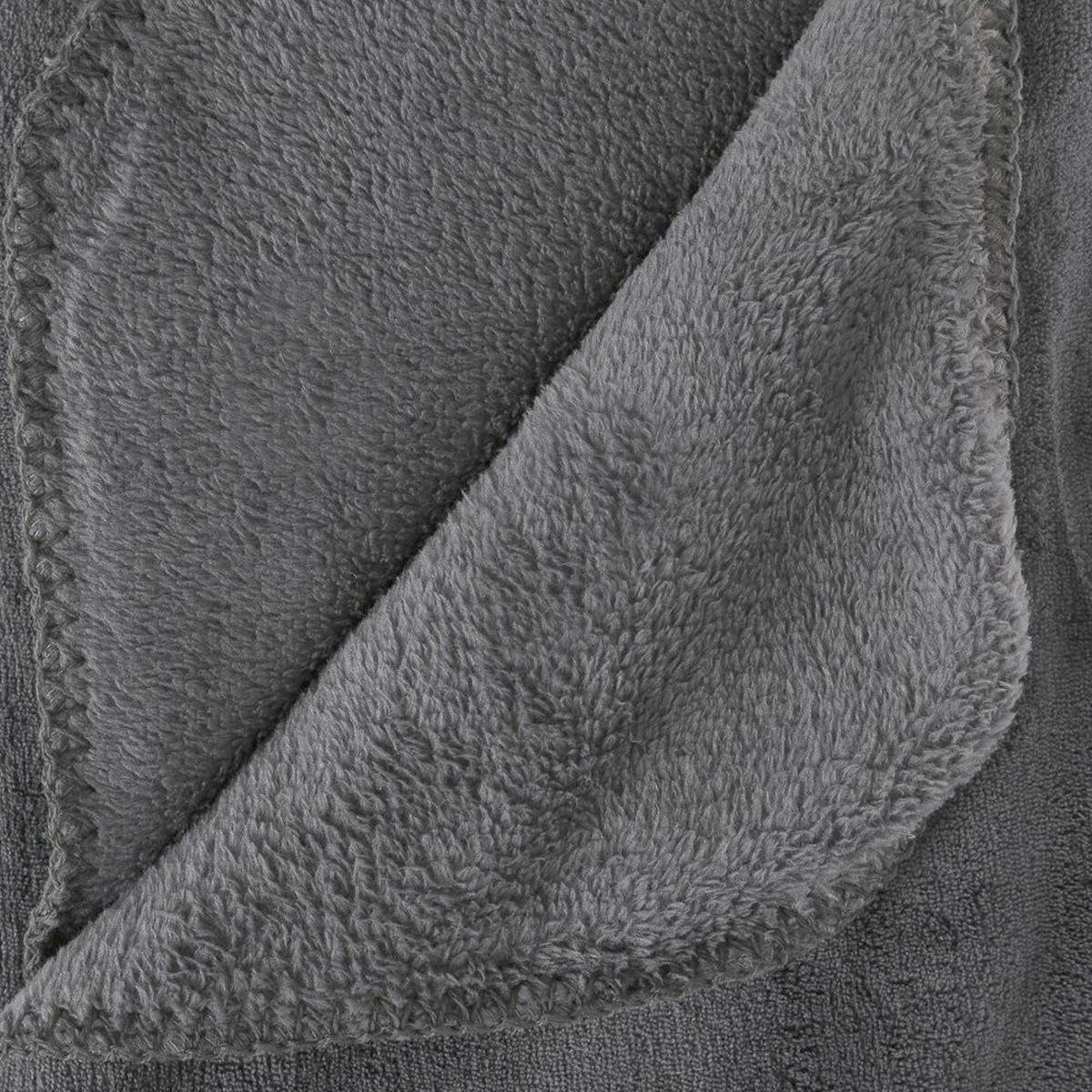FLEECEDECKE 180 cm - Dunkelgrau, Textil (180/230cm) - Atmosphera Createur d´interieur