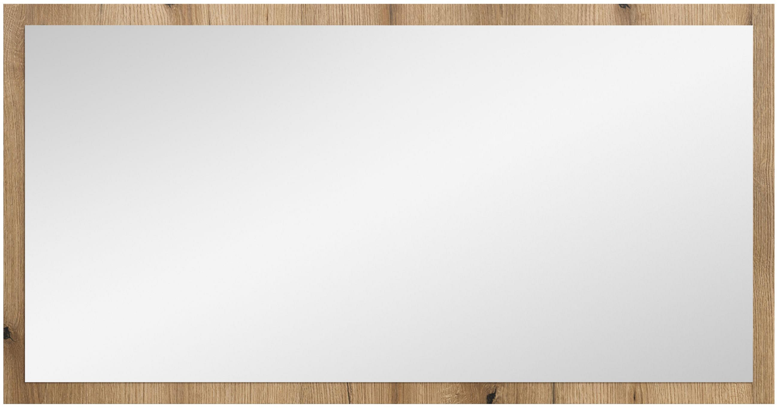 SPIEGEL Station Evoke Oak Nachbildung - Braun, Holzwerkstoff (106/55/2cm) - Xonox