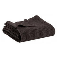 BETTÜBERWURF Maia carbonfarben 180 x 260 cm - Schwarz, Textil (260/180cm) - Vivaraise