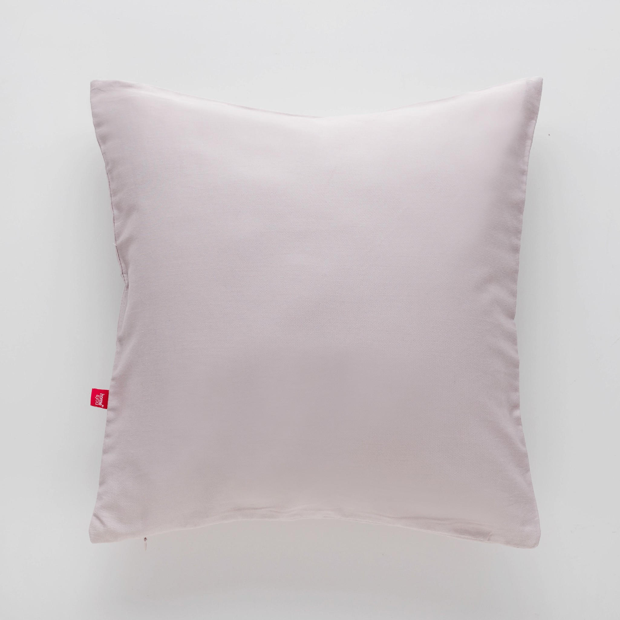 KISSENBEZUG Satinette - Hellrosa, Textil (40/40cm) - home&you