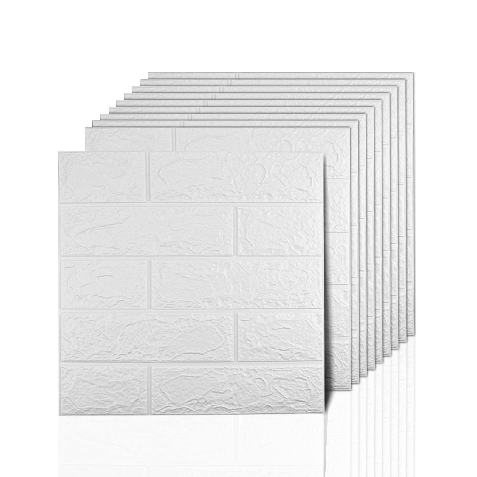 Kaket Wandverkleidung Weiß 35x38.5x3 cm