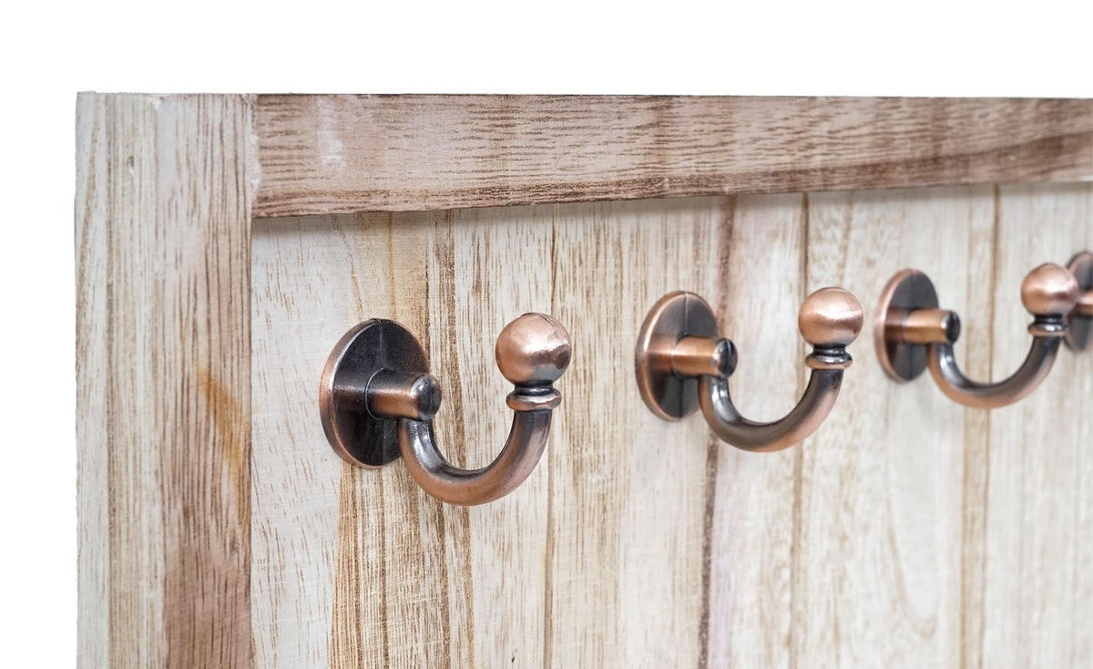 TASSENHALTER MONACO Beige - Beige, Holz (45/50/5cm) - MCW