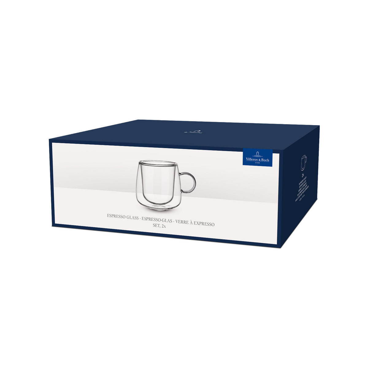 ESPRESSOGLÄSER Artesano Hot & Cold transparent 60 ml 2er Set - Transparent, Glas (0.06L) - Villeroy & Boch
