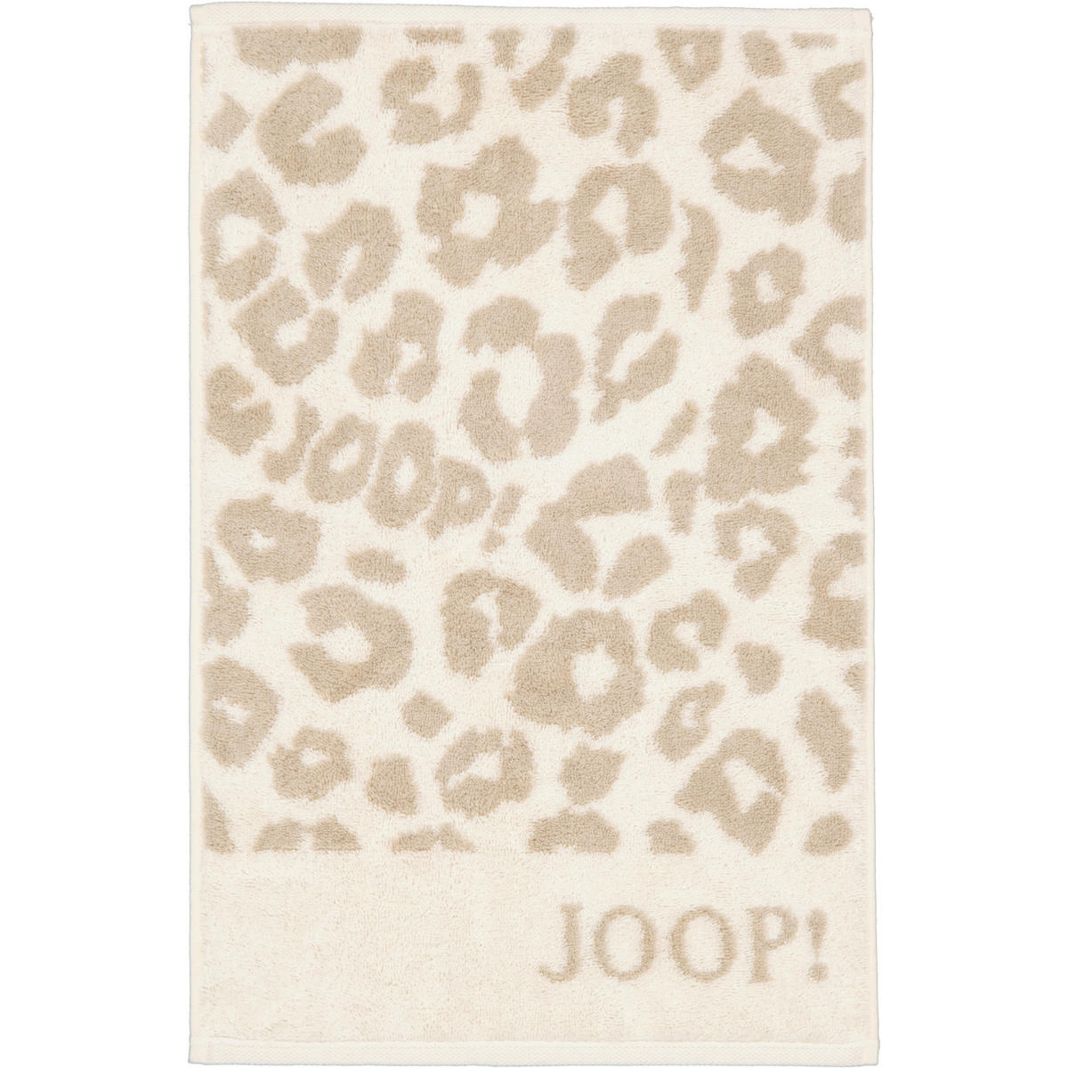 GÄSTETUCH LEO ALLOVER 1707 CREME - 36 - Beige, Textil (30/50cm) - Joop!