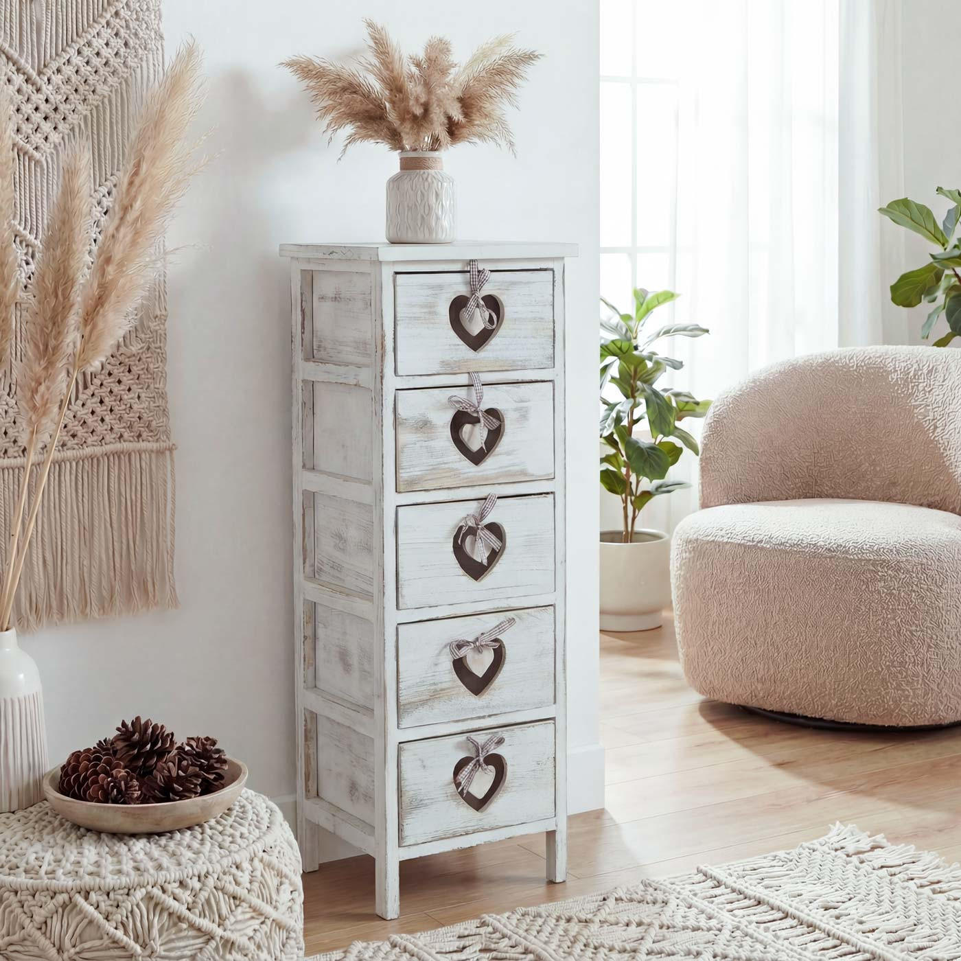 Thumbnail - MCW Kommode, Weiß, Holz, 29x86x25 cm, Wohnzimmer, Kommoden & Sideboards, Kommoden