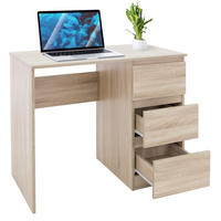 SCHREIBTISCH - Braun, Holzwerkstoff (90/50/76cm) - ML-DESIGN