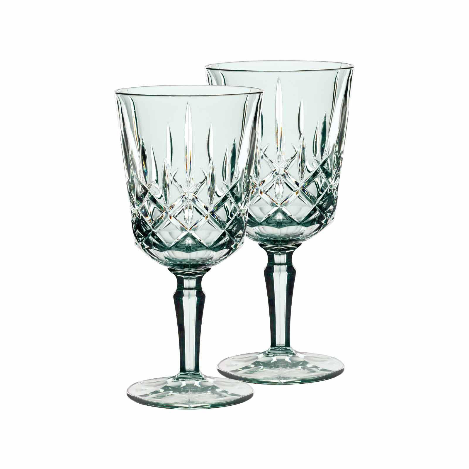 COCKTAIL- / WEINGLÄSER Noblesse Colors Mint 355 ml 2er Set - Grün, Glas (0.355L) - Nachtmann