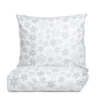 BETTWÄSCHE Lugn Baumwolle 220/200 cm - Weiß, Textil (220/200cm) - Homla