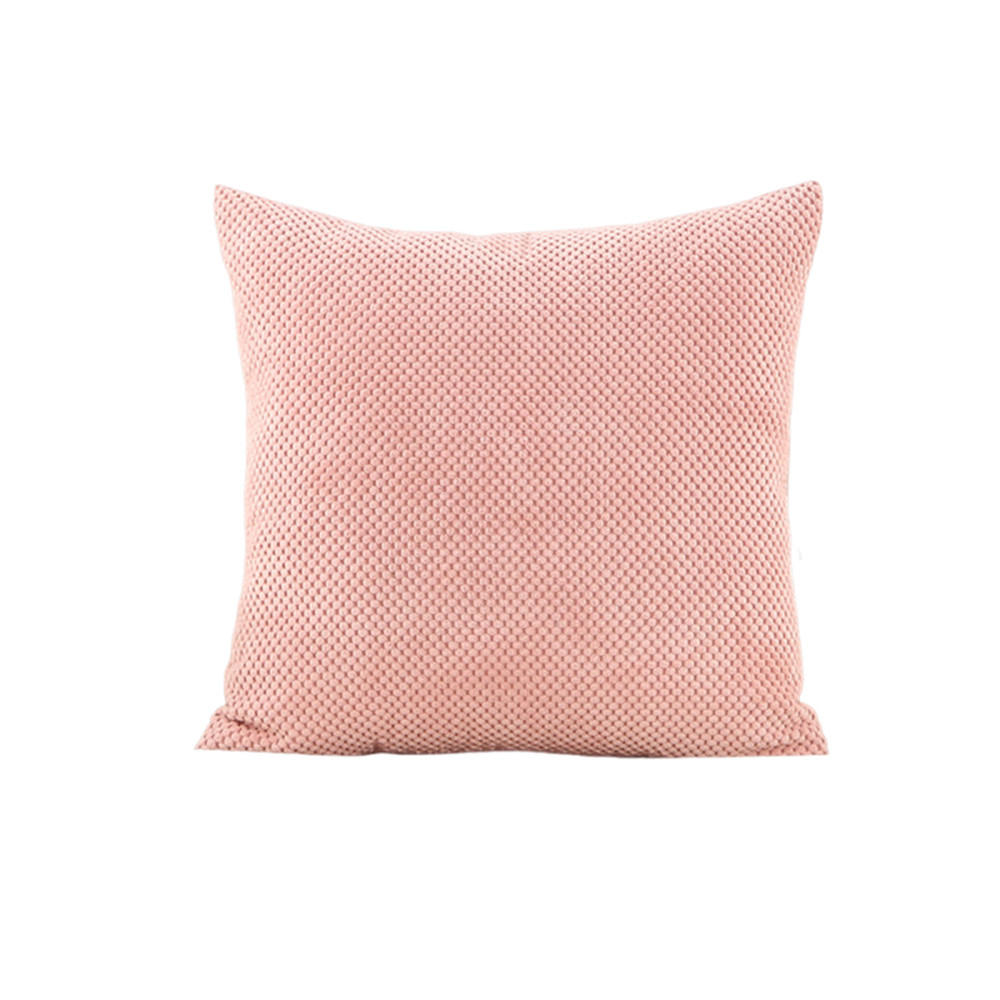 KISSENHÜLLE Polyester 45*45cm,2 Artikel - Pink, Textil (45/45cm)