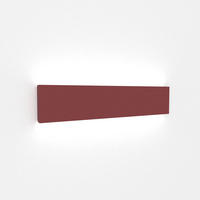 LED-WANDLEUCHTE Band L - Rot, Metall (50.4/11/3.6cm) - Lumicom