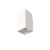 DECKENLEUCHTE Cube H10 - Weiß, Metall (6/6/10cm) - Lumicom