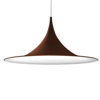 HÄNGELEUCHTE Louie - Dunkelbraun, Metall (33/33/16cm) - Lumicom