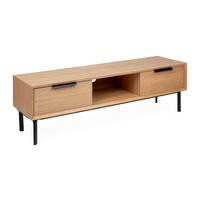 TV-LOWBOARD Bergen 160 cm, Eiche - Beige, Holz (160/45/43cm) - WOODEK