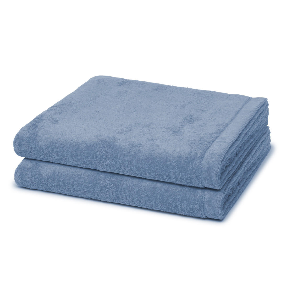 DUSCHTUCH Lifestyle 2er-Set - Blau, Textil (70/140cm) - Cawoe