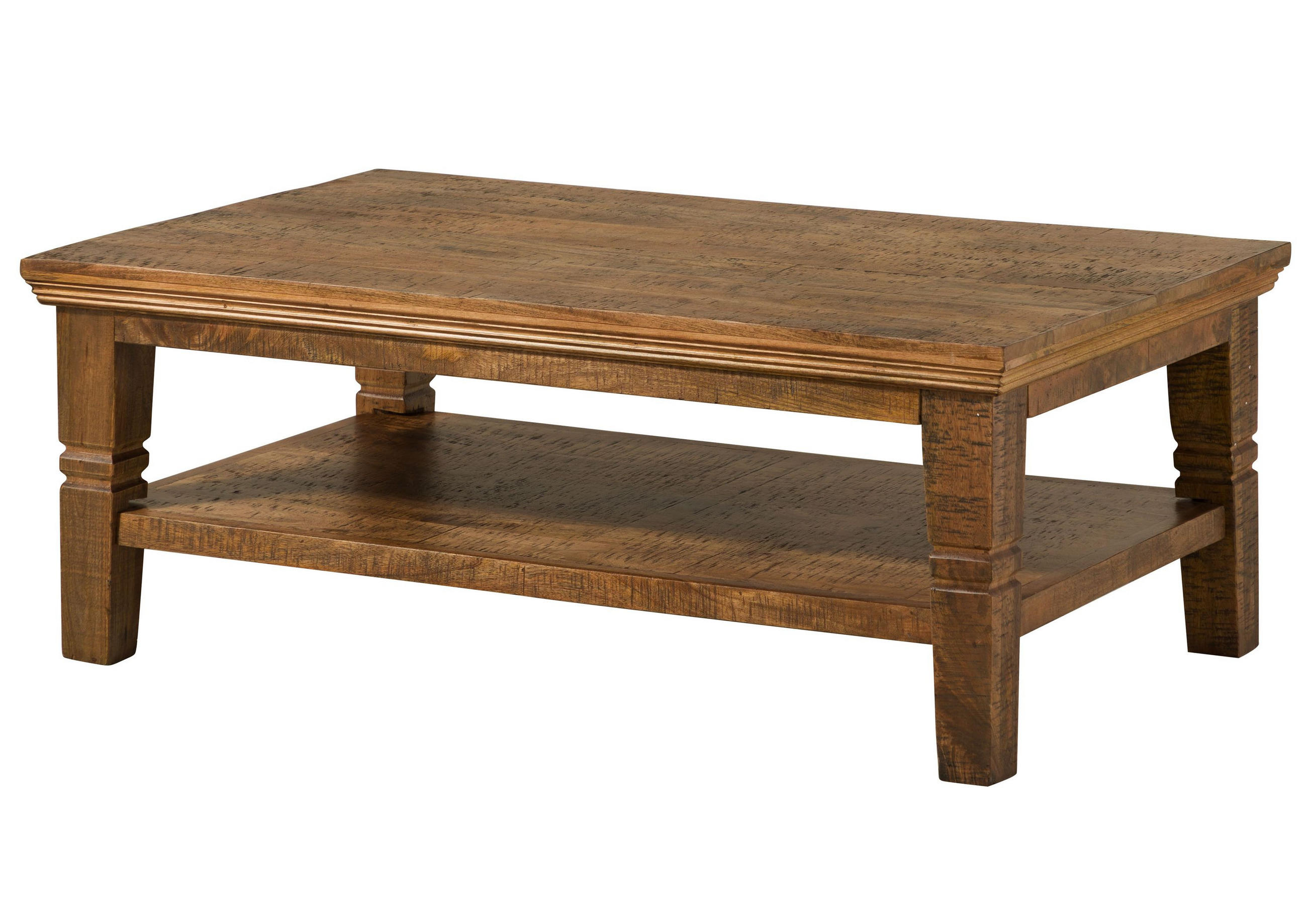 COUCHTISCH Mango 120x75x45 dunkelbraun geölt RODEZ #123 - Dunkelbraun, Holz (120/75/45cm) - Massivmoebel24
