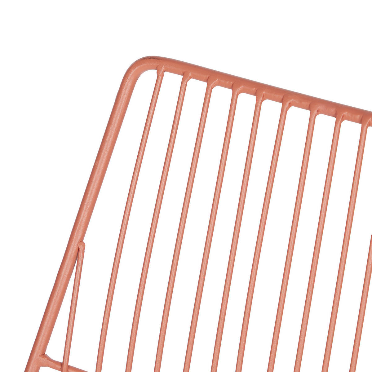 STAPELSTUHL (2er-Set) Jill - Rot, Metall (48/80/55cm) - Butlers