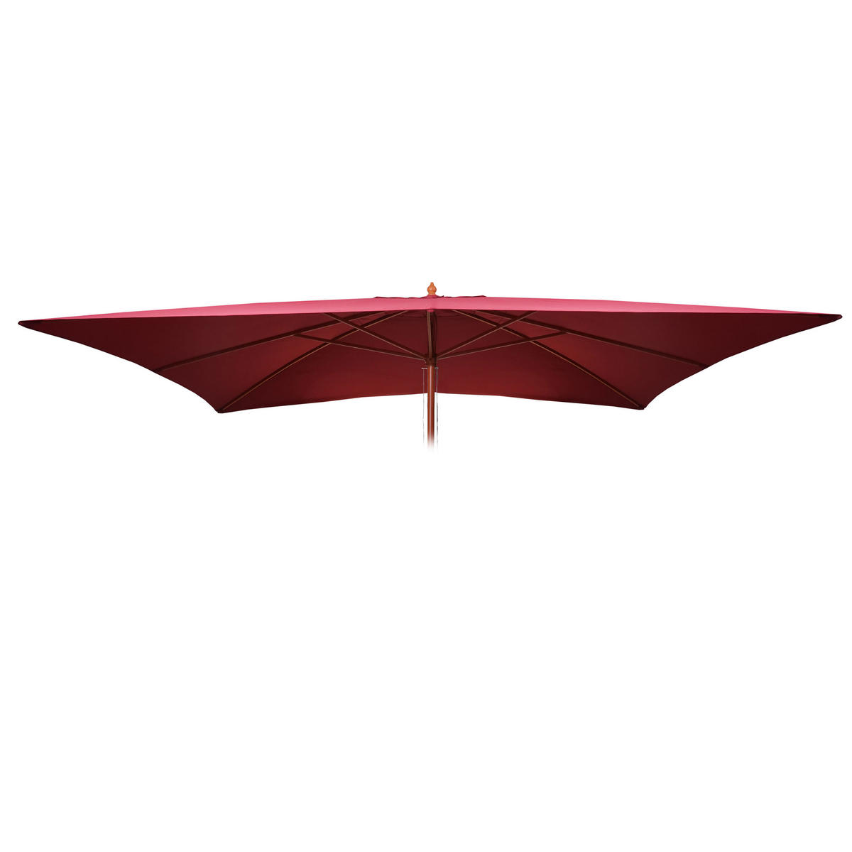 ERSATZ-BEZUG FÜR SCHIRM I Bordeaux - Bordeaux, Textil (290/190cm) - MCW