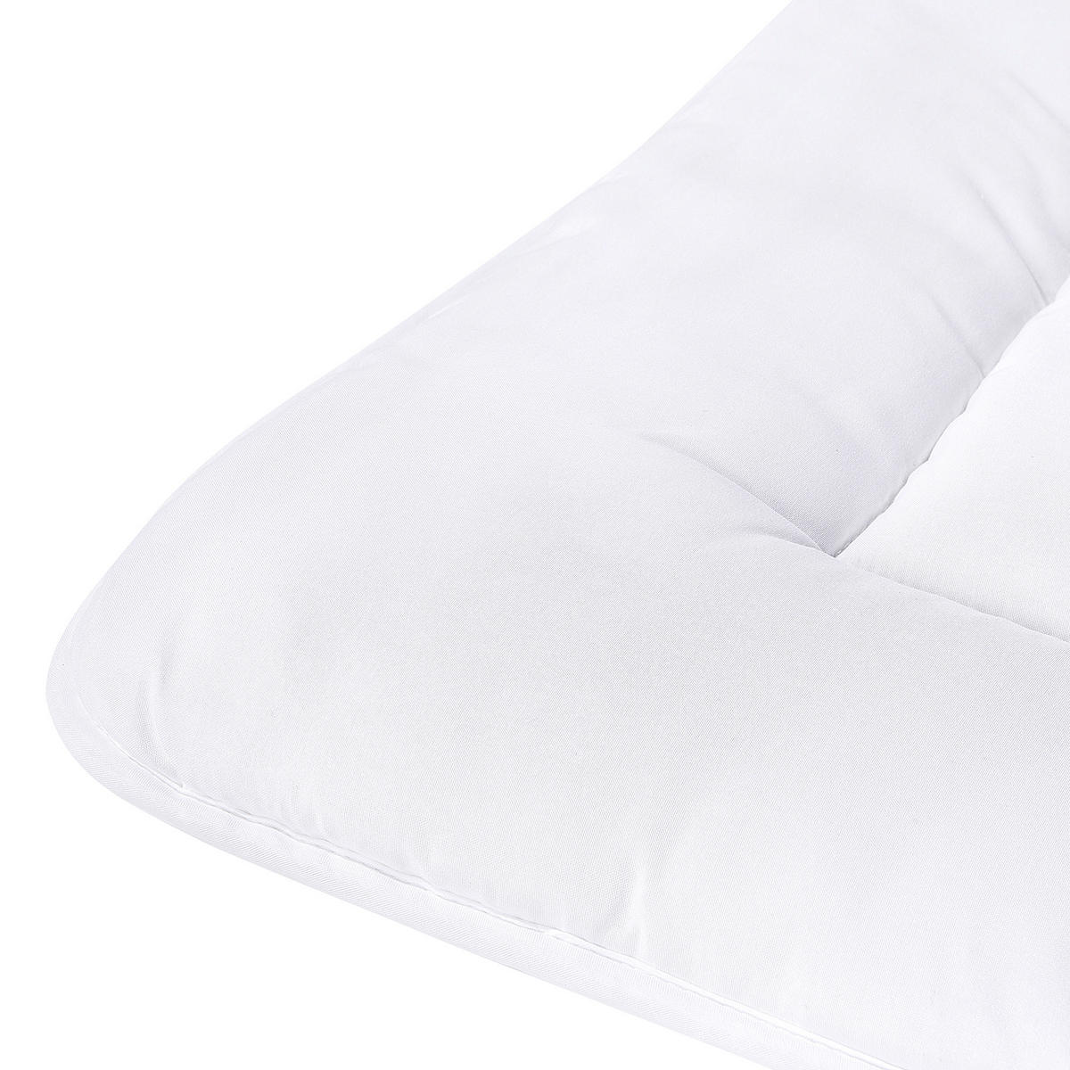 PŘIKRÝVKA Polyester Extra Teplá 135/200 cm Lemberg - bílá, textil (135/200cm) - Beliani