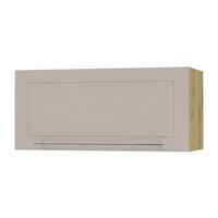 KLAPPHÄNGESCHRANK Kvantum W4B/80 Eiche Artisan / Kaschmir Matt 80 / 32,5 / 36cm - Kaschmir/Eiche Artisan, Holz/Holzwerkstoff (80/36/32.5cm) - Feldmann-Wohnen