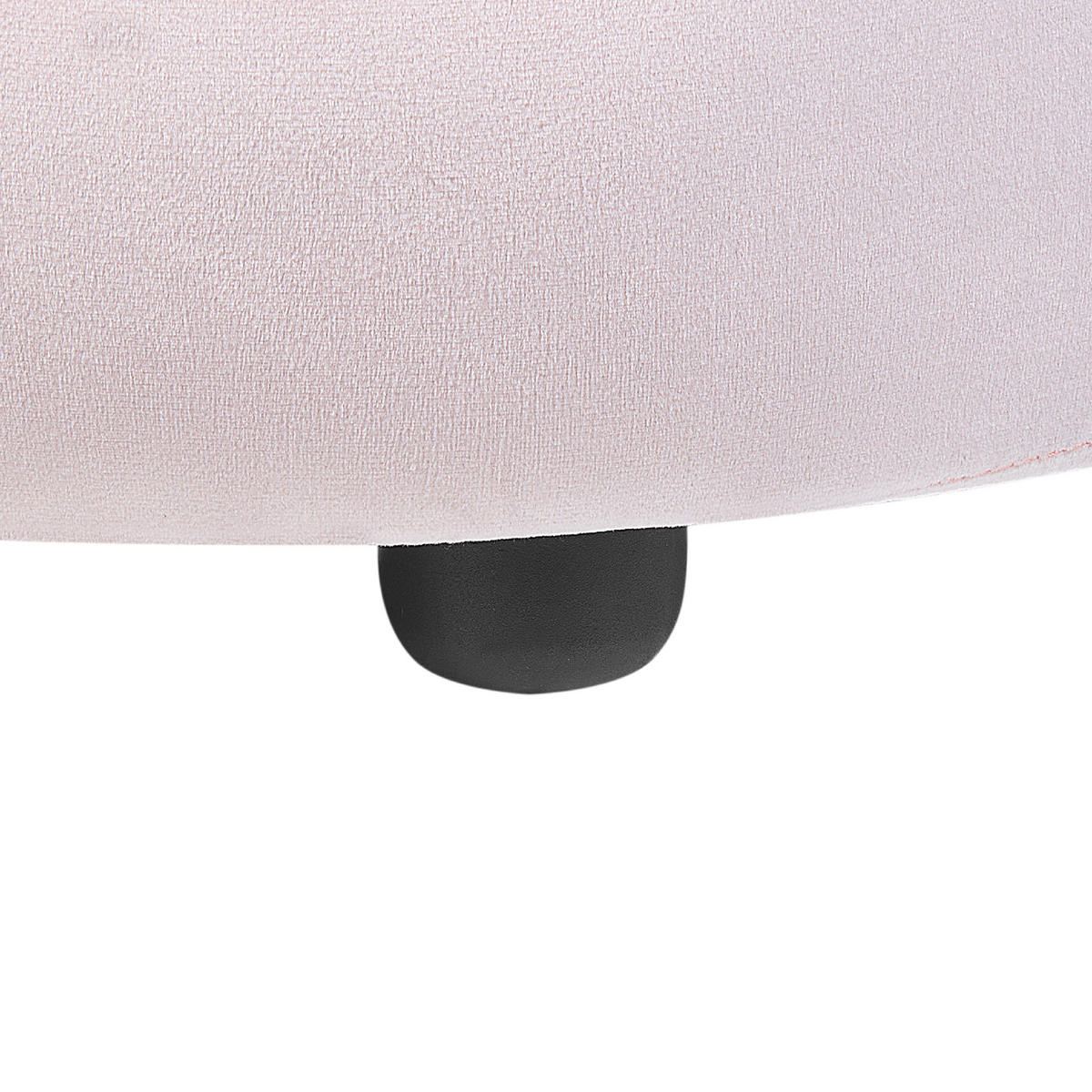 KINDERSESSEL Rosa Vega - Pink/Schwarz, Textil (50/47/44cm) - Beliani