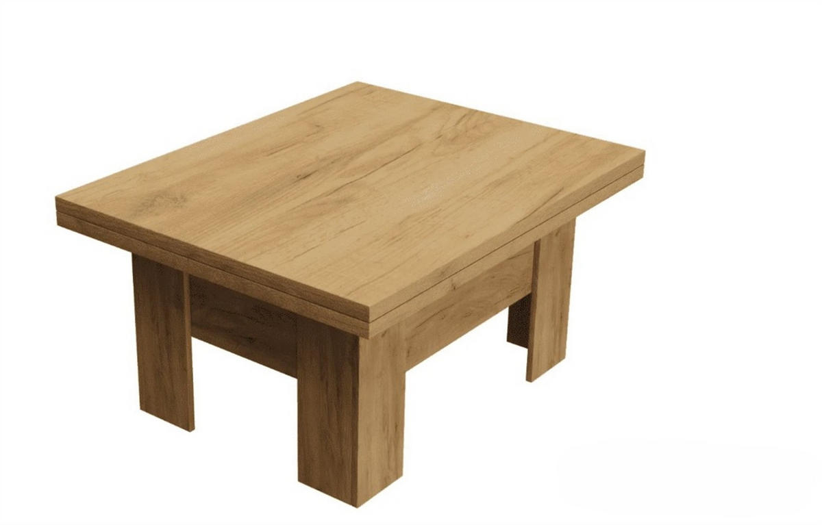 ESSTISCH ROKAR Ausziehbar 100 - 200 / 80 x 78 cm - Honigeiche/Eichefarben, Holz (100/80/78cm) - MASSENO