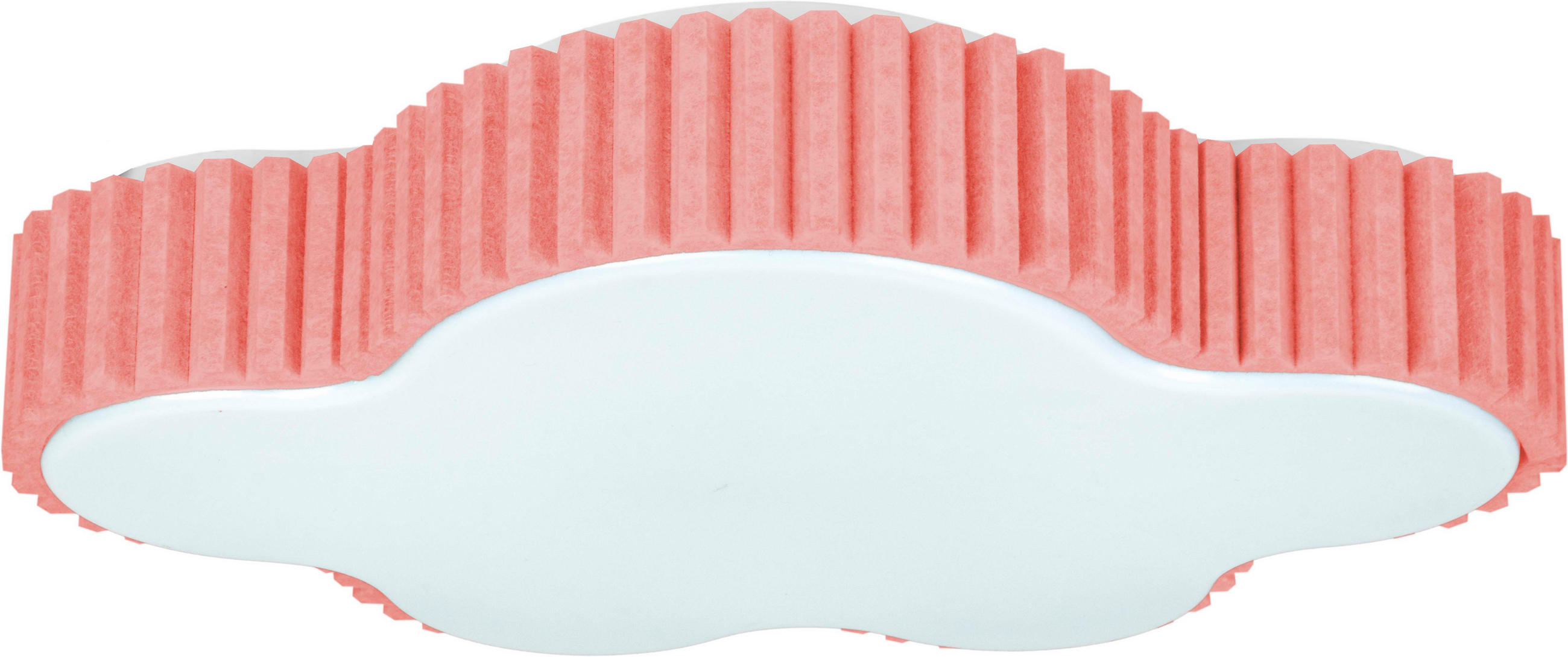 LED-KINDER-DECKENLEUCHTE Wolke Rosa 26 x 36 x 7 cm - Rosa, Kunststoff (26/36/7cm) - Northpoint