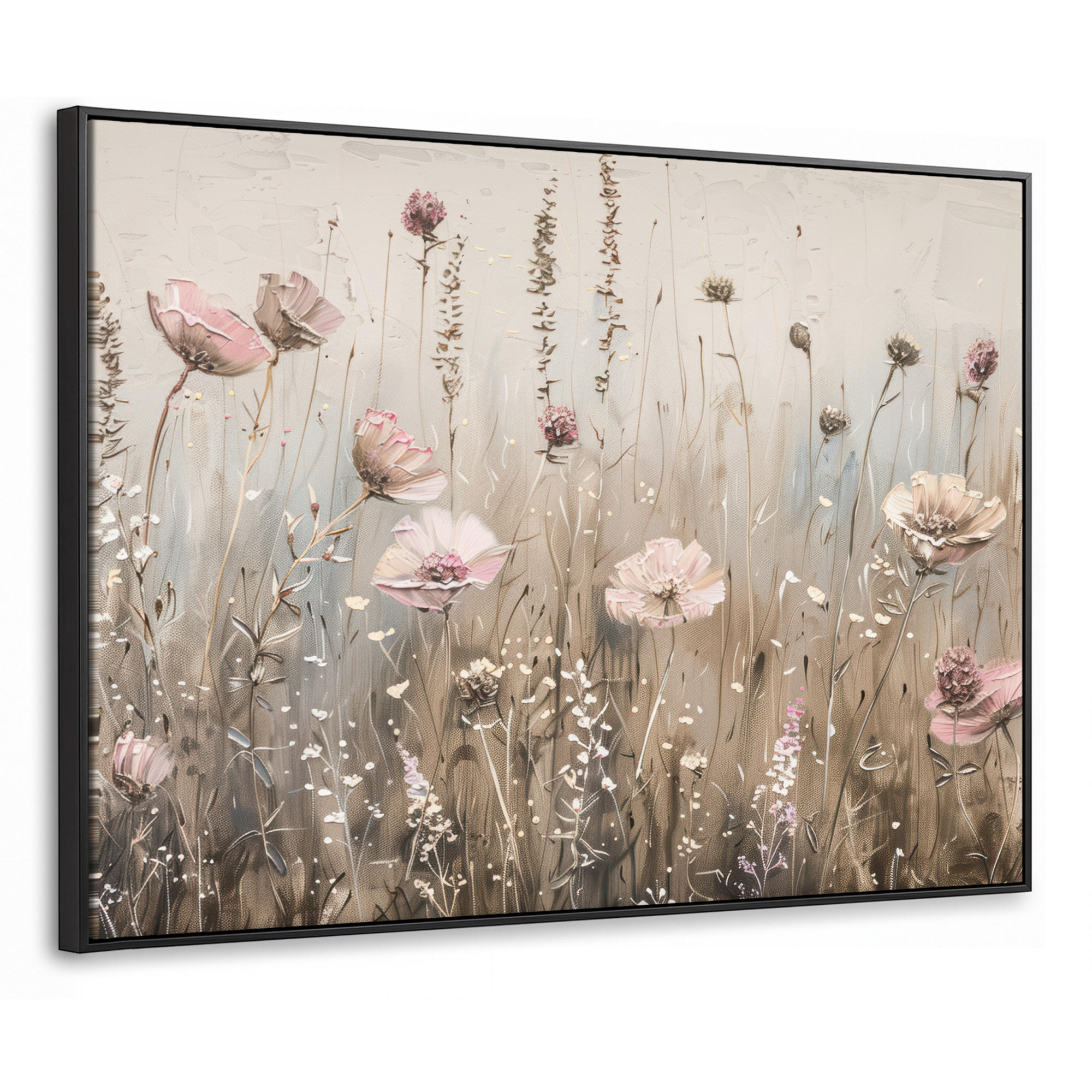 MuchoWow Leinwand Beige 100x70 cm