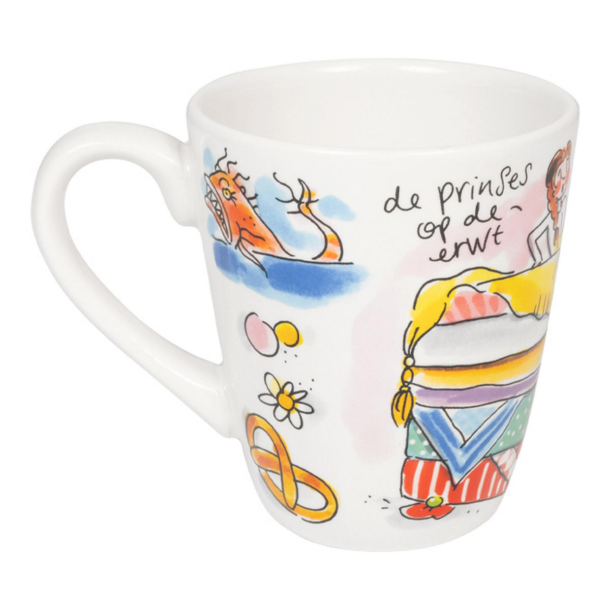 BECHER Efteling Die Prinzessin auf der Erbse in Bunt - 350 ml - Multicolor, Keramik (0.35L) - Blond Amsterdam