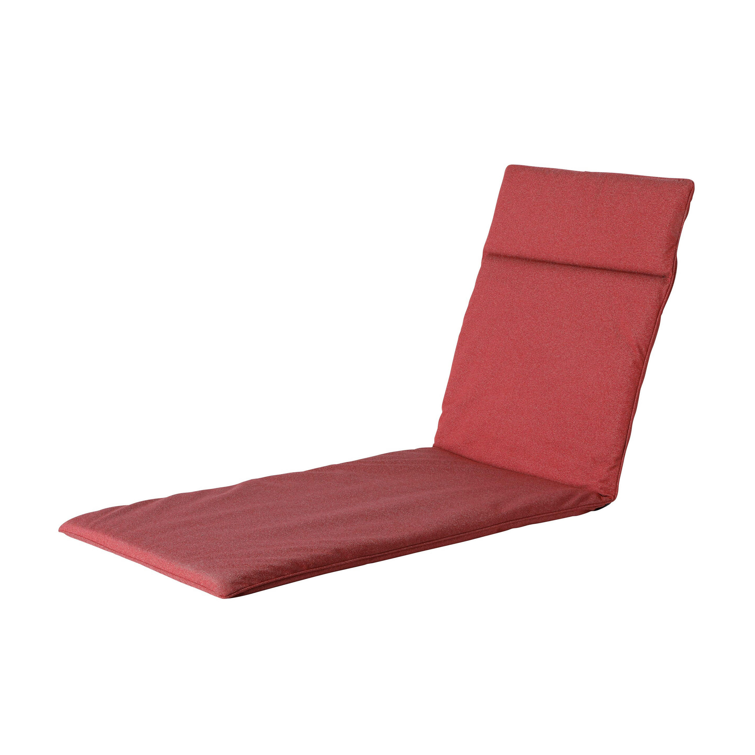LIEGENAUFLAGE Manchester 190/60 cm - Rot, Textil (60/7/190cm) - Madison
