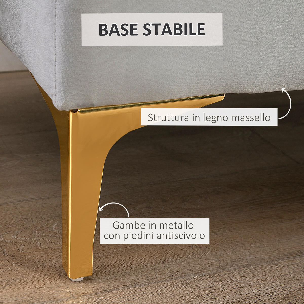 SITZBÄNKE Grau 1 Stück - Grau, Kunststoff (118/42/45cm) - GiPP
